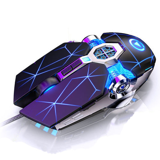 Mouse Gamer com Fio Silencioso