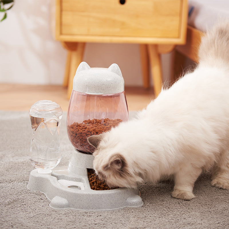 Alimentador Automático 2 em 1 para Pets