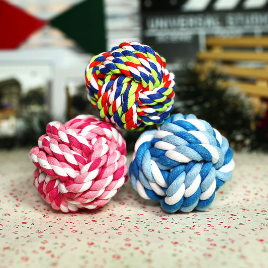 Bola de Corda de Algodão para Pets