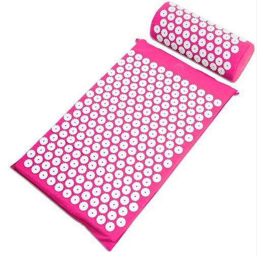 Almofada de Yoga com Acupressão, Massageadora e Travesseiro
