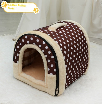 Caminha Portátil com Alça para Gatos e Cães Pequenos e Médios