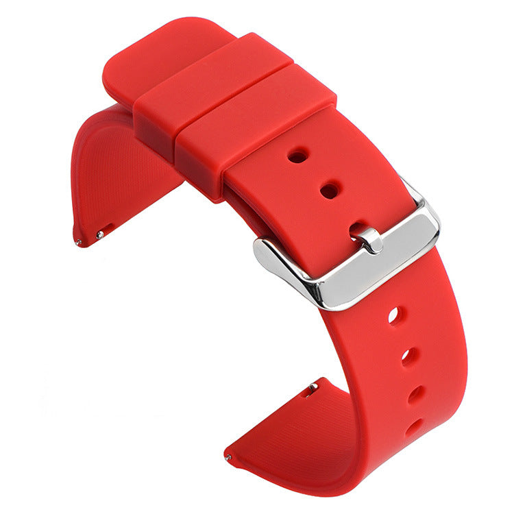 Pulseira de Silicone Multicolorida à Prova d'Água para Relógio Inteligente