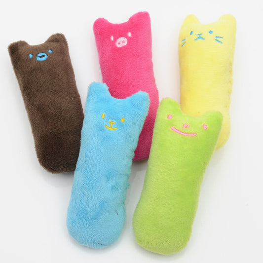 Brinquedo de Catnip em Formato de Polegar para Gatos - Dentição