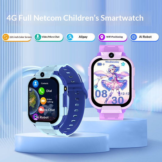 Relógio Telefone Infantil 4G com Android e Download de Aplicativos