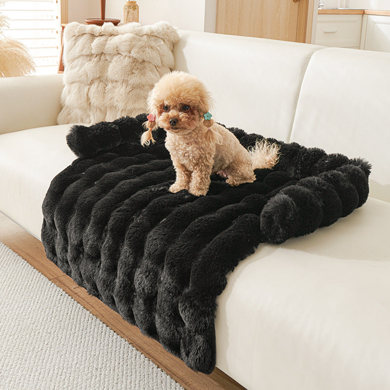 Tapete Térmico Grosso Antiderrapante para Cães - Inverno
