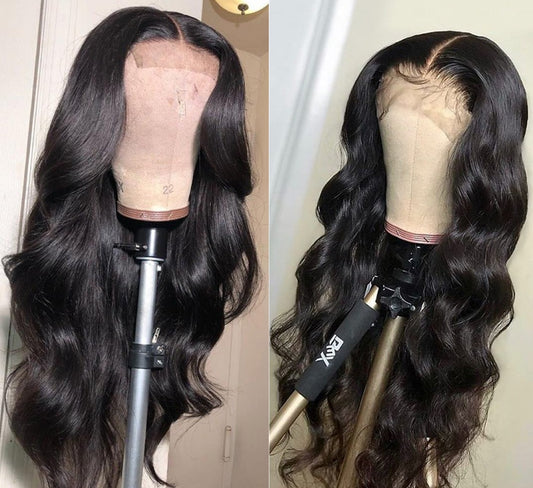 Peruca Lace Front Ondulada para Mulheres Negras