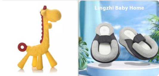 Mordedor Infantil Formato Girafa