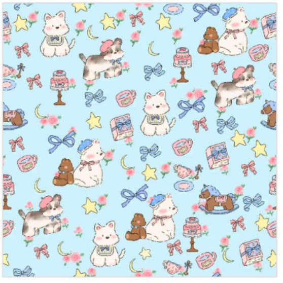 Necessaire de Tecido com Estampa de Gato
