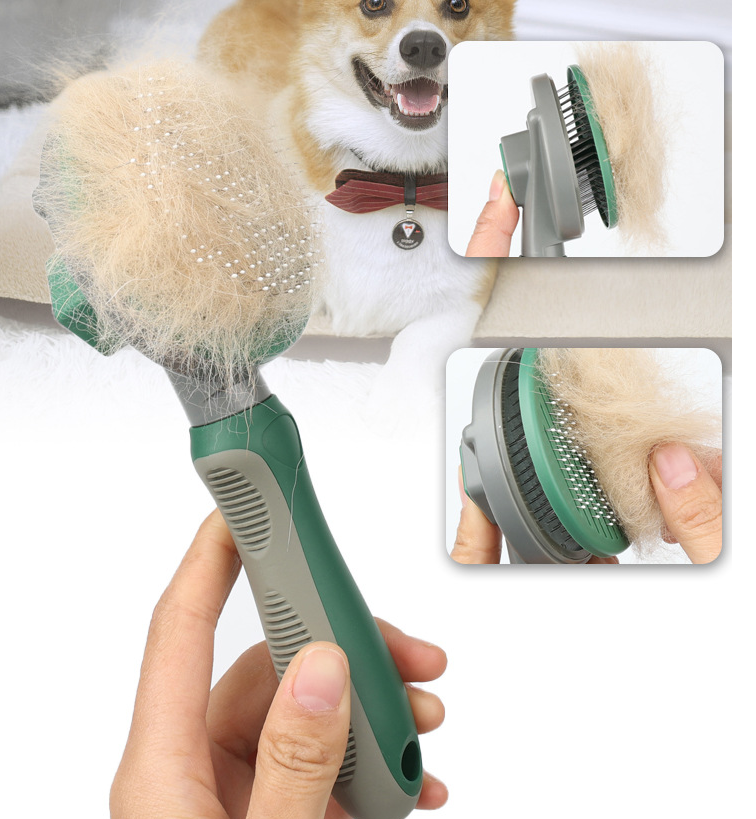 Pente Removedor Automático de Pelos para Pets