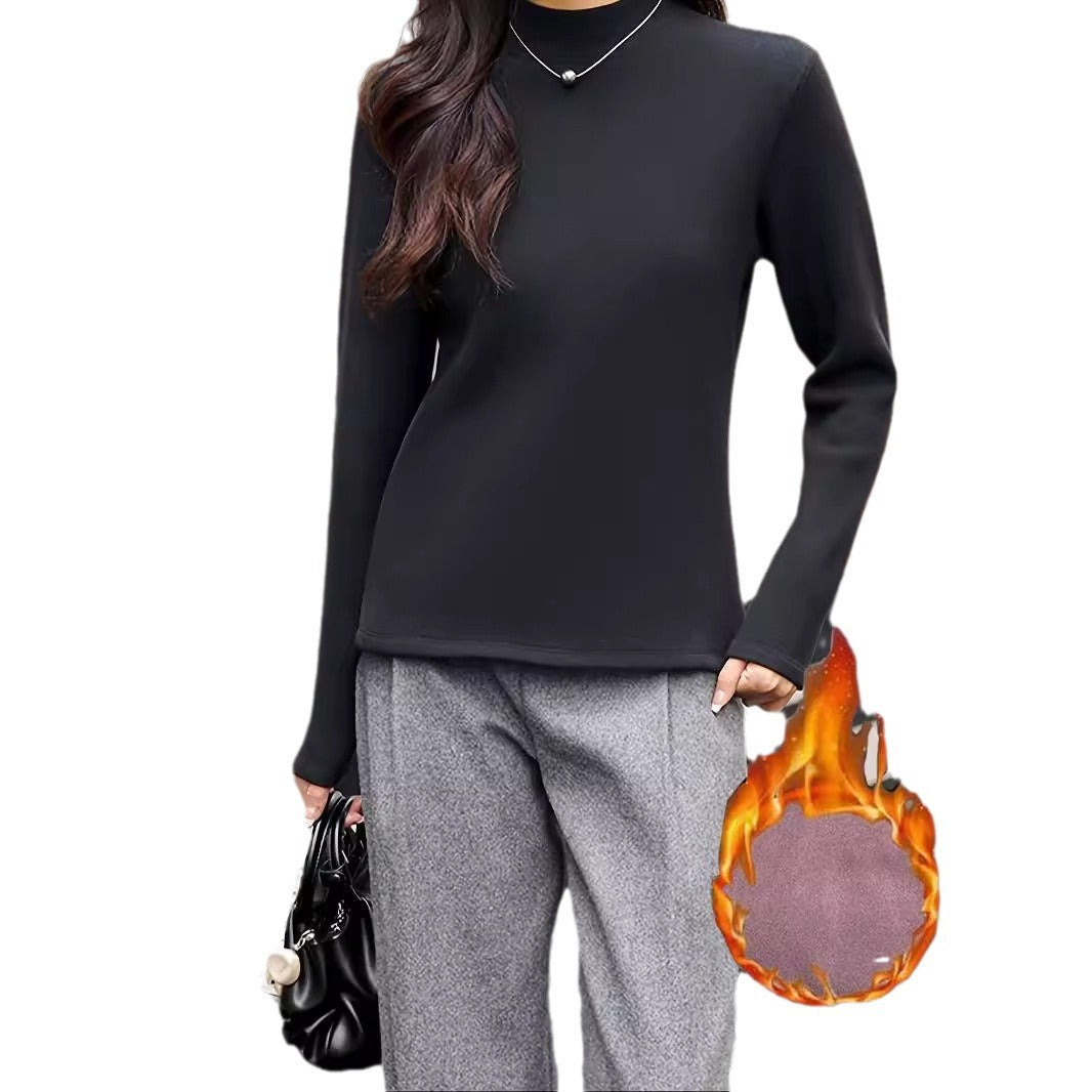 Roupa Térmica de Gola Alta Feminina