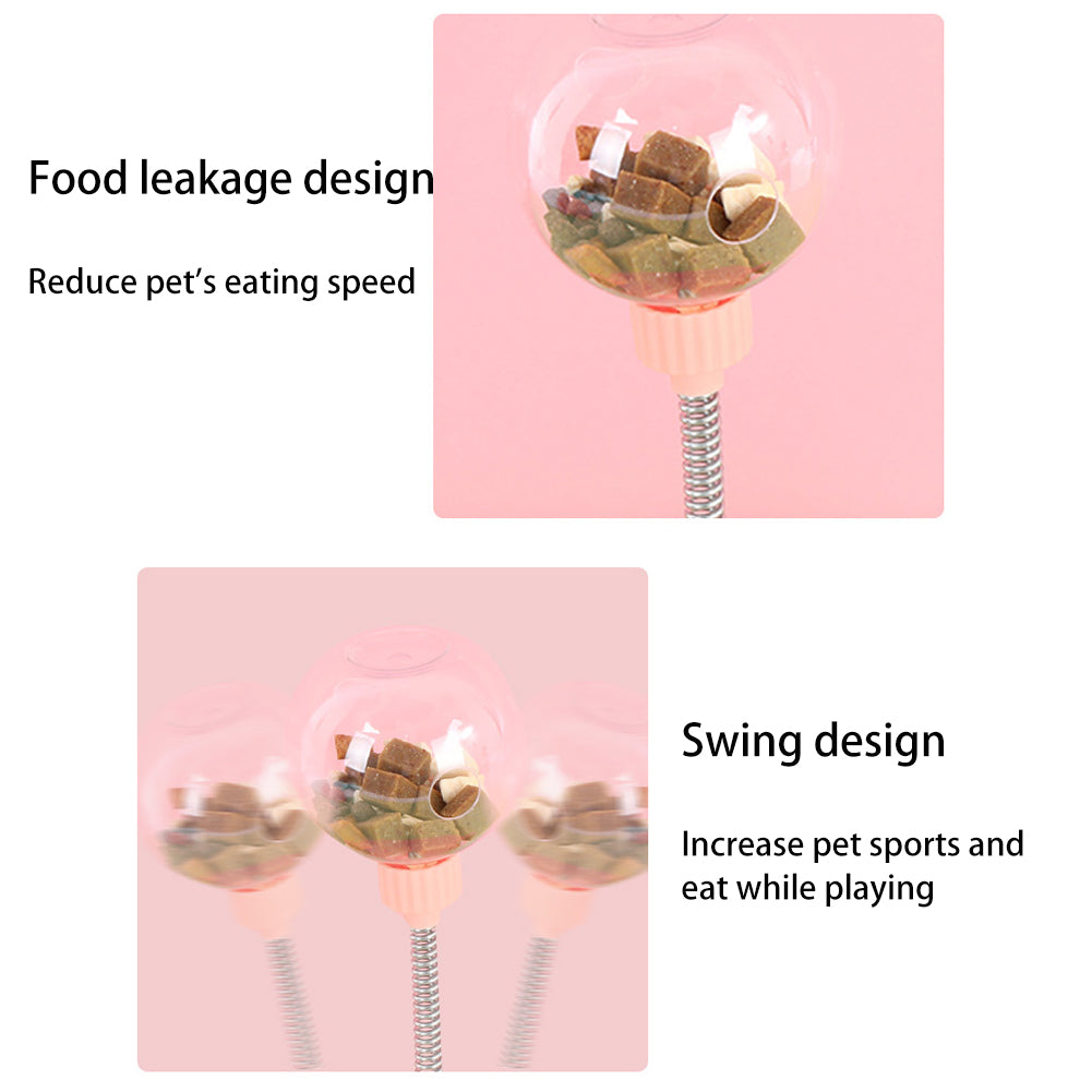 Brinquedo Alimentador Interativo para Gatos - Bolinha Dispensadora de Petiscos