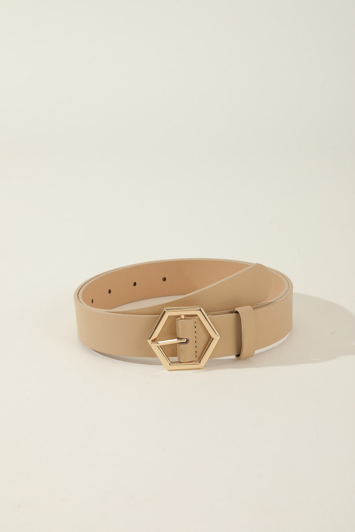 Cinto Casual Feminino com Estrela de 6 Pontas