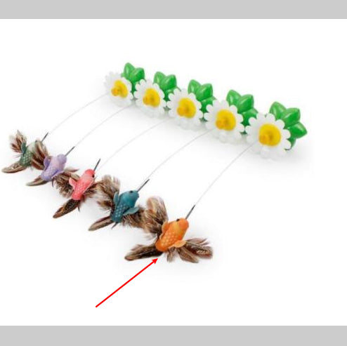 Brinquedo Giratório Elétrico em Formato de Flor para Pets
