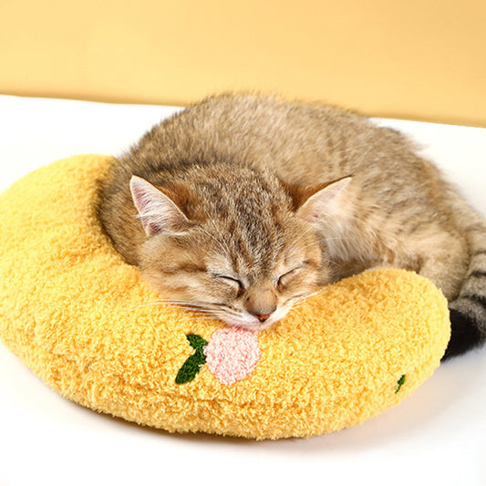 Travesseiro Lua de Pelúcia para Cães e Gatos