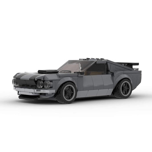 Brinquedo de Blocos de Montar Pequenos, Modelo de Carro