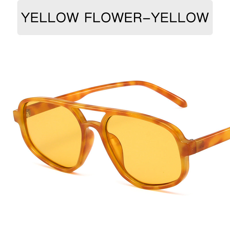 Óculos de Sol Masculino com Ponte Dupla