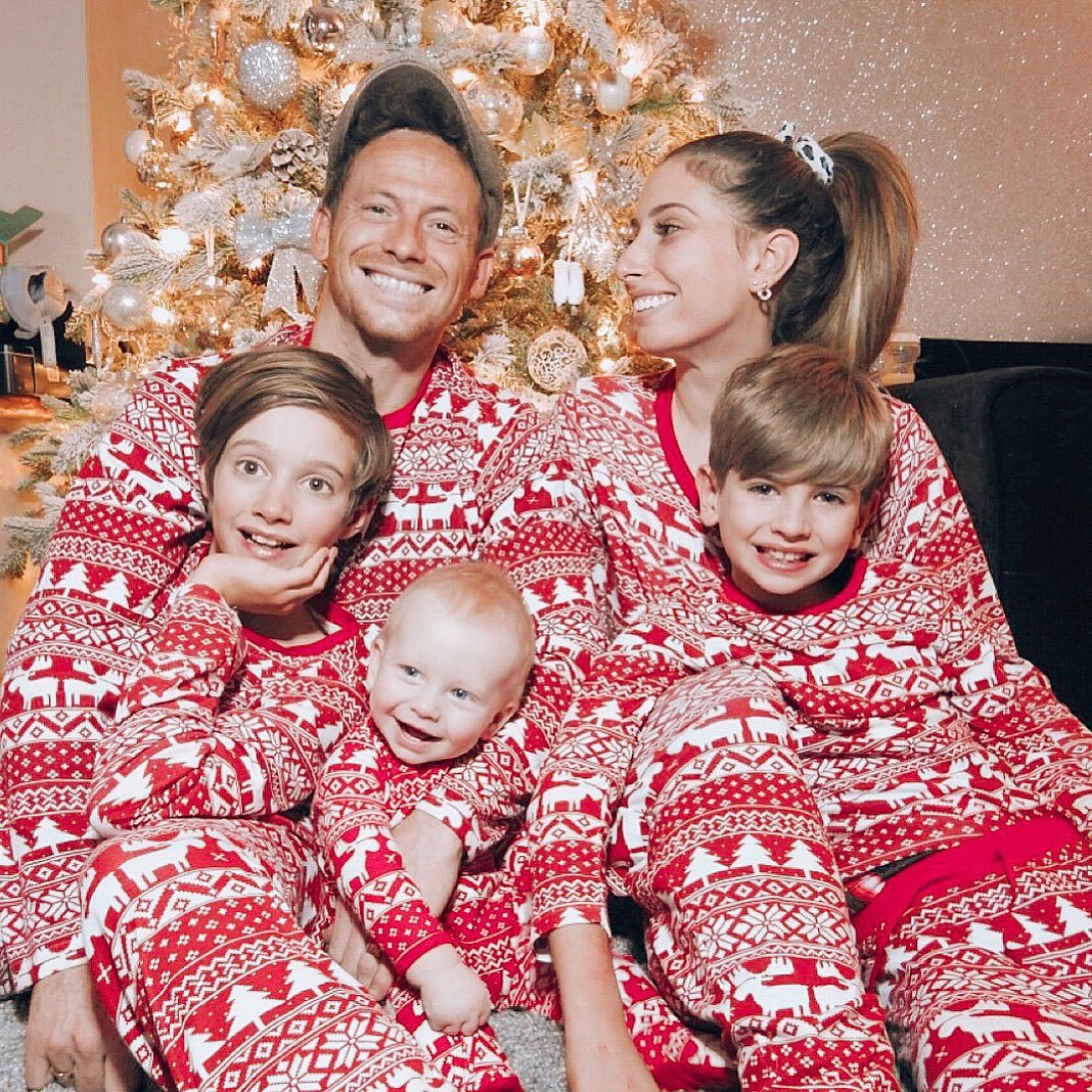 Roupa de Natal Estampada Combinando Pais e Filhos