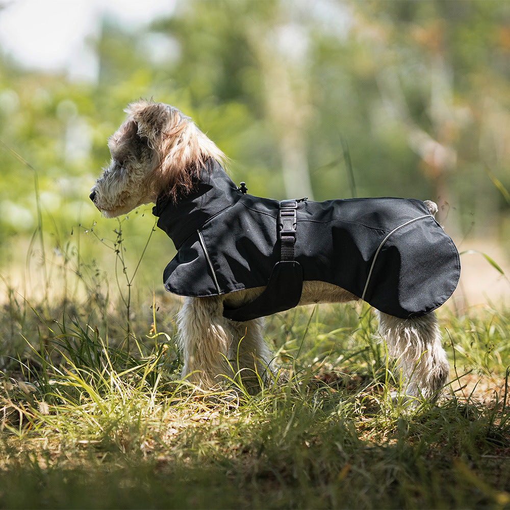 Capa de Chuva Universal Impermeável para Cães Pequenos e Médios