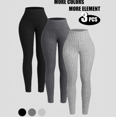 Legging Térmica de Cintura Alta Lisa Feminina - Inverno