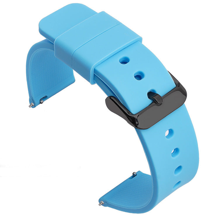 Pulseira de Silicone Multicolorida à Prova d'Água para Relógio Inteligente