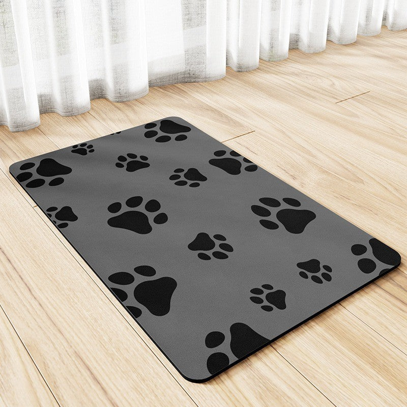 Tapete Lavável e Reutilizável para Tigelas e Treino de Cães e Gatos