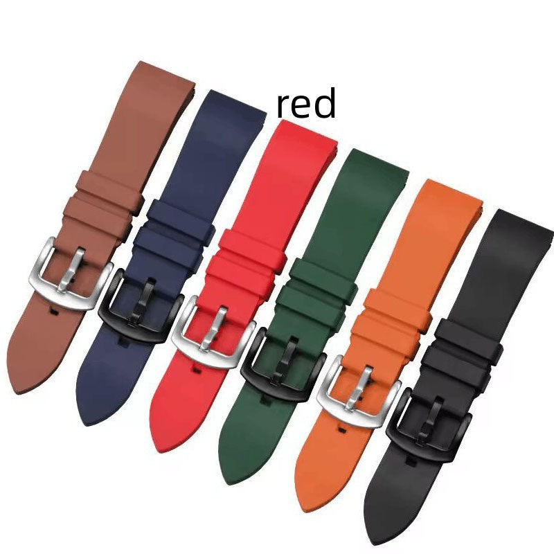 Pulseira de Borracha para Relógio Inteligente de 20, 22 e 24 mm, Liberação Rápida
