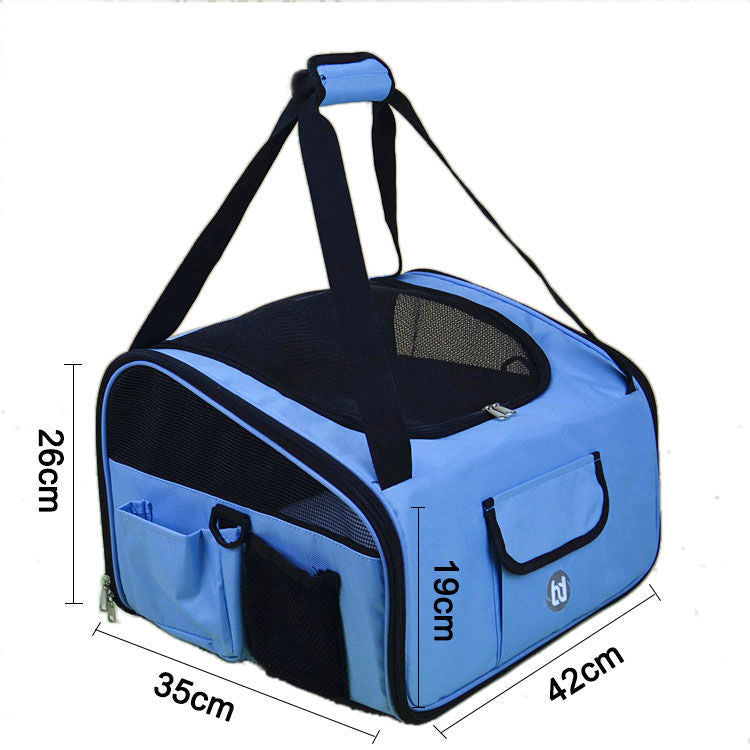Mochila Portátil para Transporte de Gatos e Cães