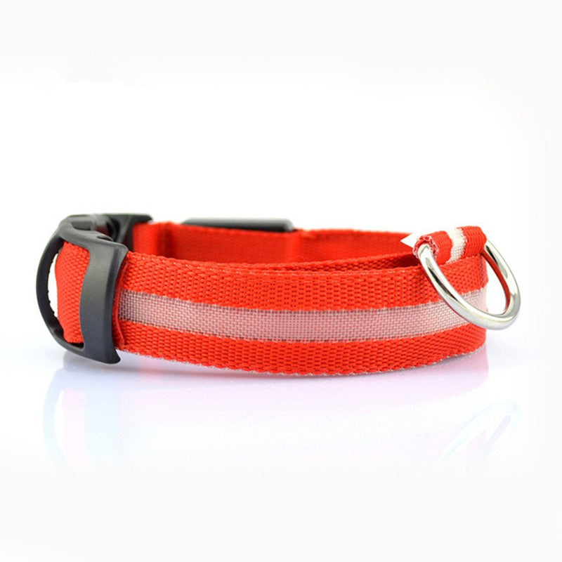 Coleira LED de Segurança para Pets