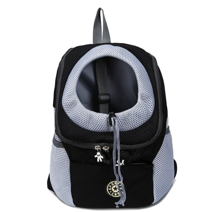 Mochila Peitoral Portátil para Transporte de Cães e Gatos