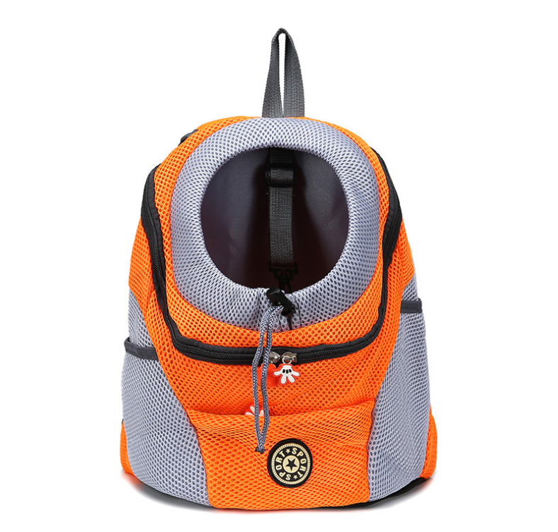 Mochila Peitoral Portátil para Transporte de Cães e Gatos