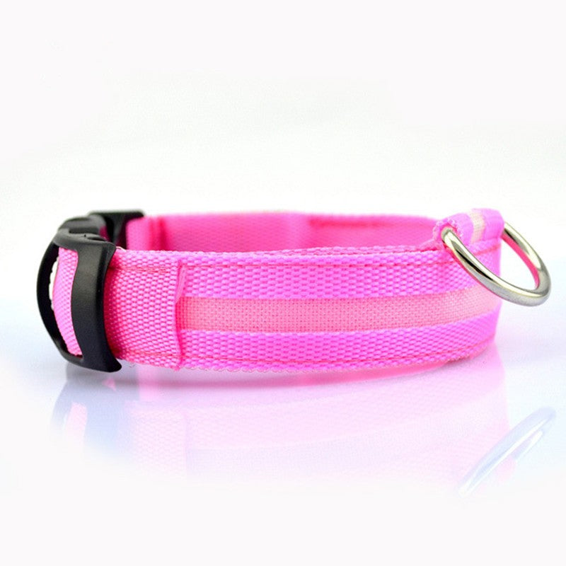 Coleira LED de Segurança para Pets