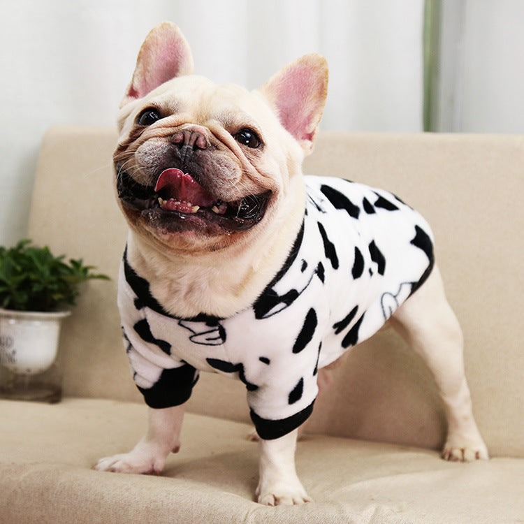 Pijama Jaqueta Quentinho para Filhotes - Outono e Inverno