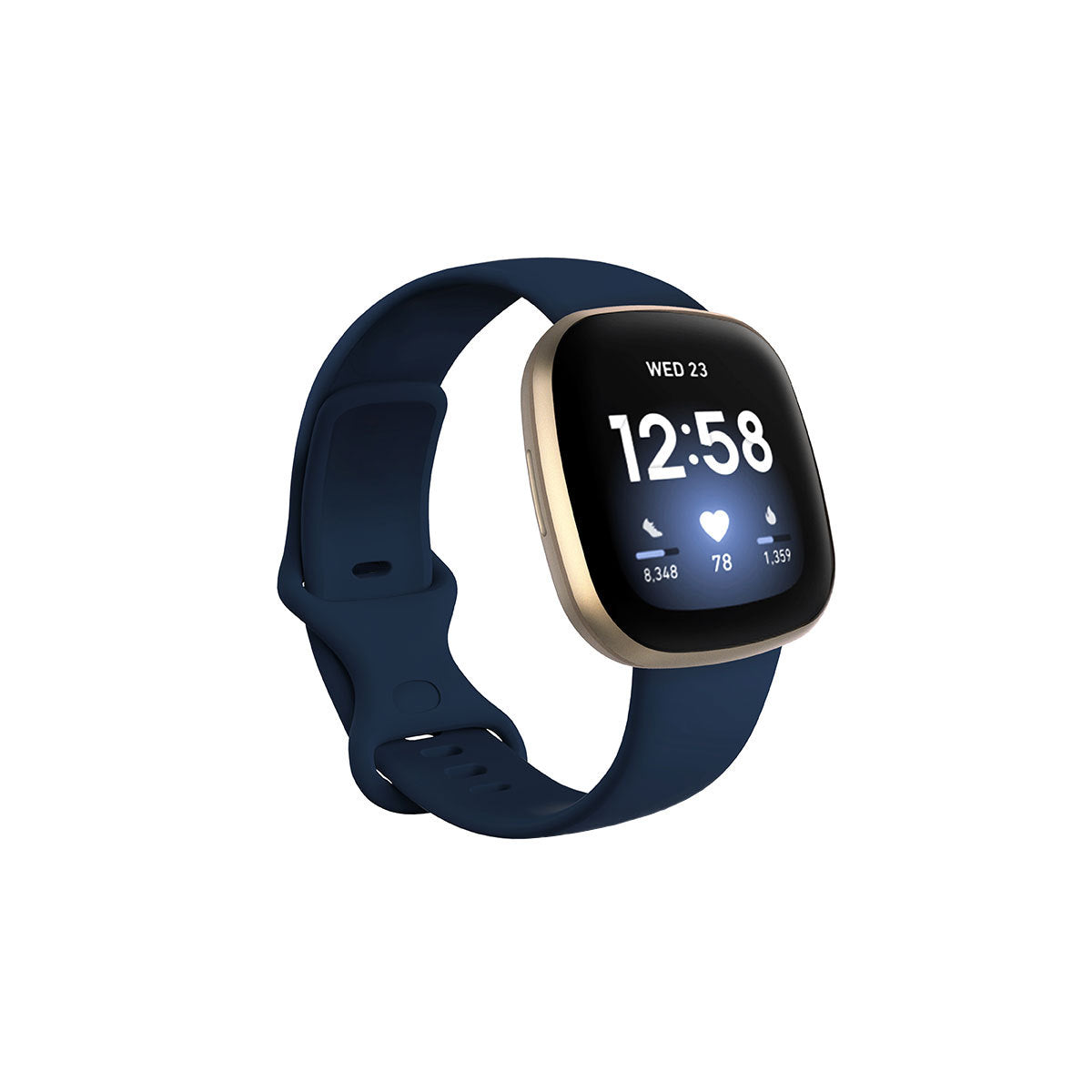 Pulseira de Silicone TPU para Relógio Inteligente, Compatível com Versa 3