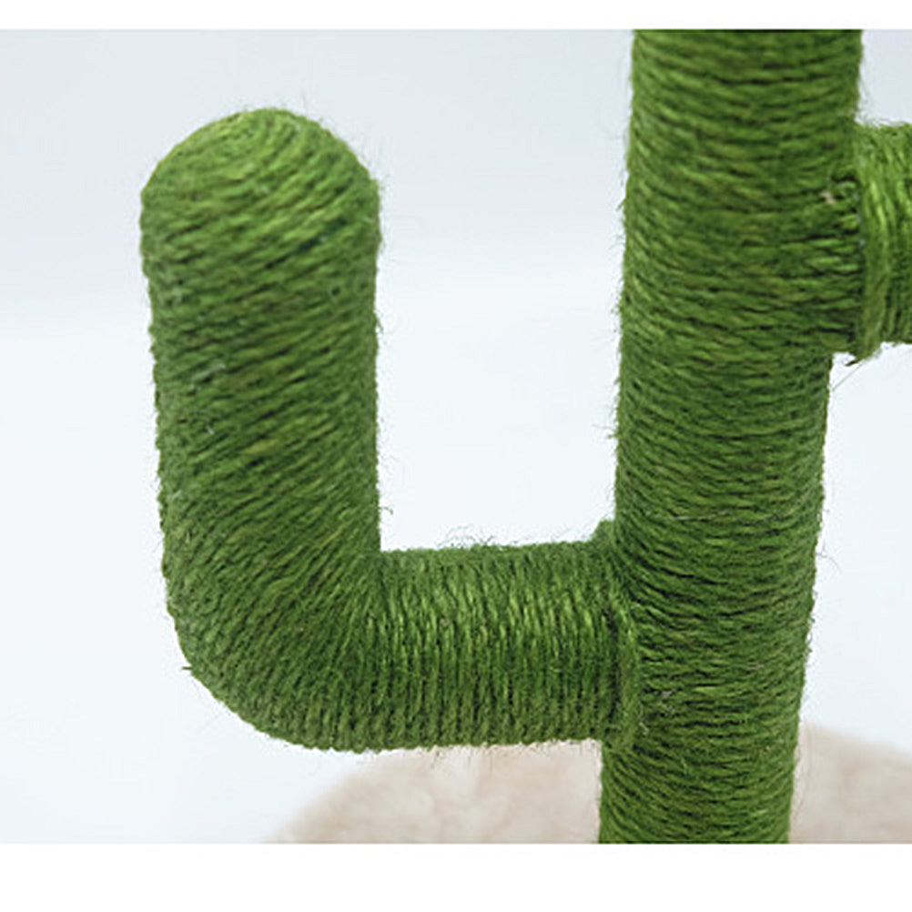 Arranhador Vertical de Sisal em Formato de Cacto para Gatos