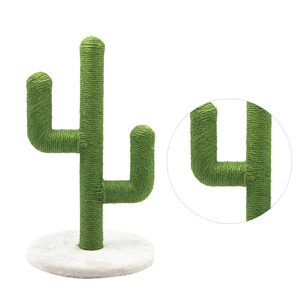 Arranhador Vertical de Sisal em Formato de Cacto para Gatos
