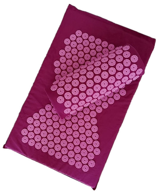 Kit Tapete de Acupuntura e Yoga com Colete e Bolsa Oxford, 3 Peças