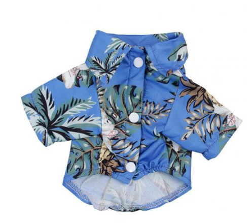 Roupa de Verão Havaiana para Cães - Estampas Coloridas