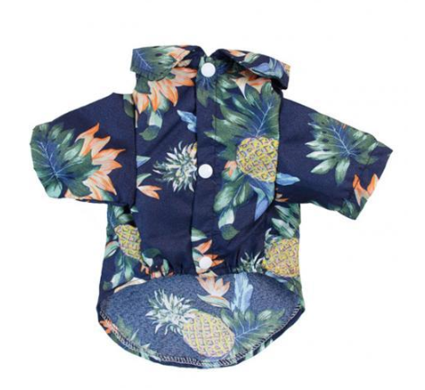 Roupa de Verão Havaiana para Cães - Estampas Coloridas
