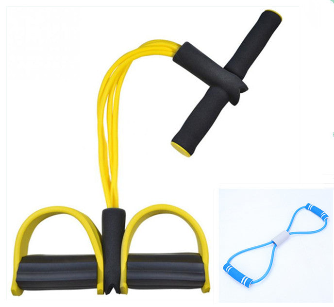 Elástico de Látex com Alça e Pedal para Treino