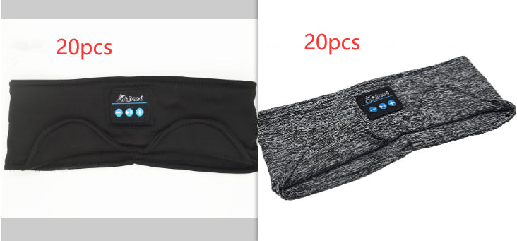 Faixa de Cabelo e Máscara de Dormir com Fone Bluetooth