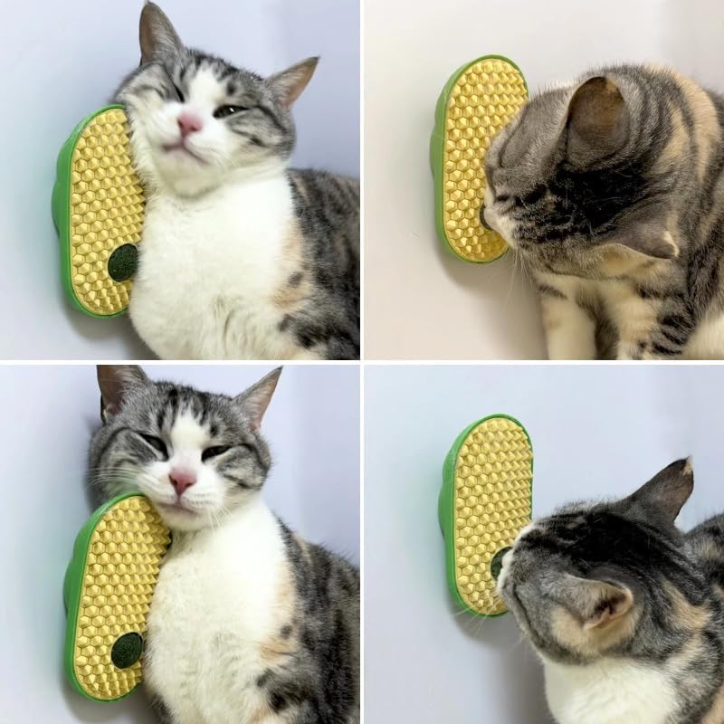Bolas de Catnip para Parede com Efeito Lamber e Massagear para Gatos