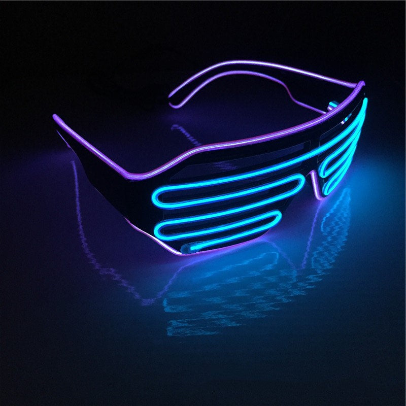 Óculos Decorativos LED Bicolor Luminosos