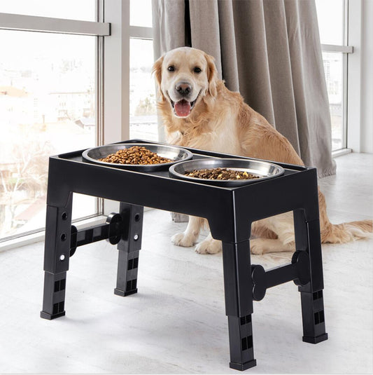 Comedouro Elevado Anti-tombo para Cães Médios e Grandes
