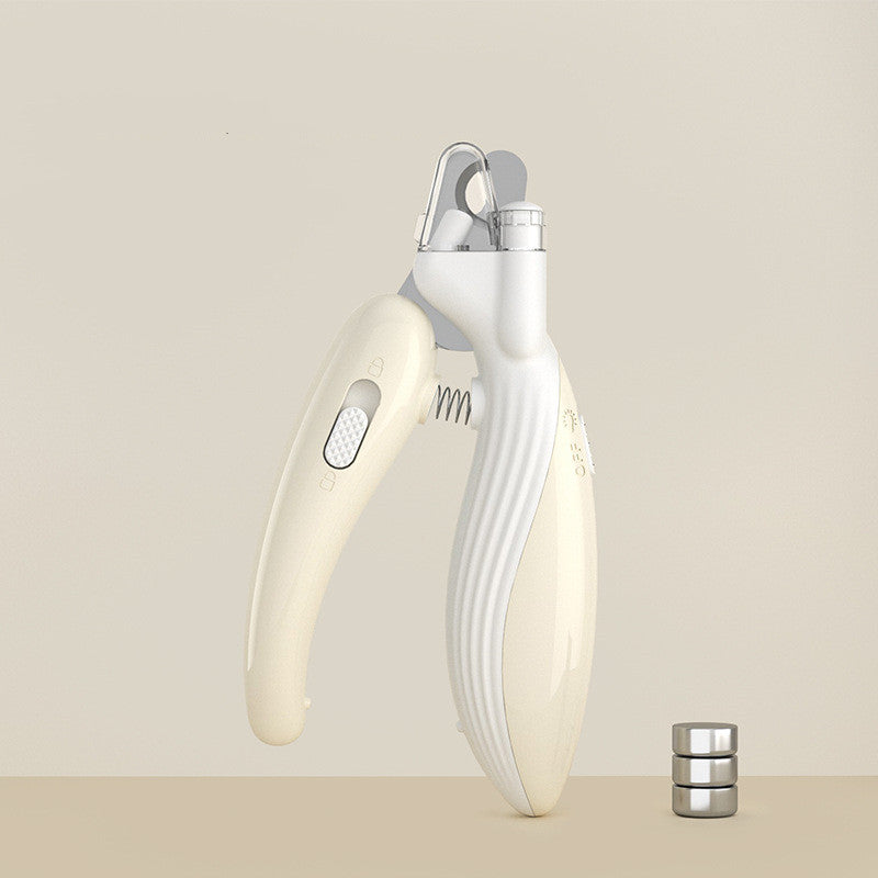 Cortador e Lixa Elétrica de Unhas com Luz LED para Pets
