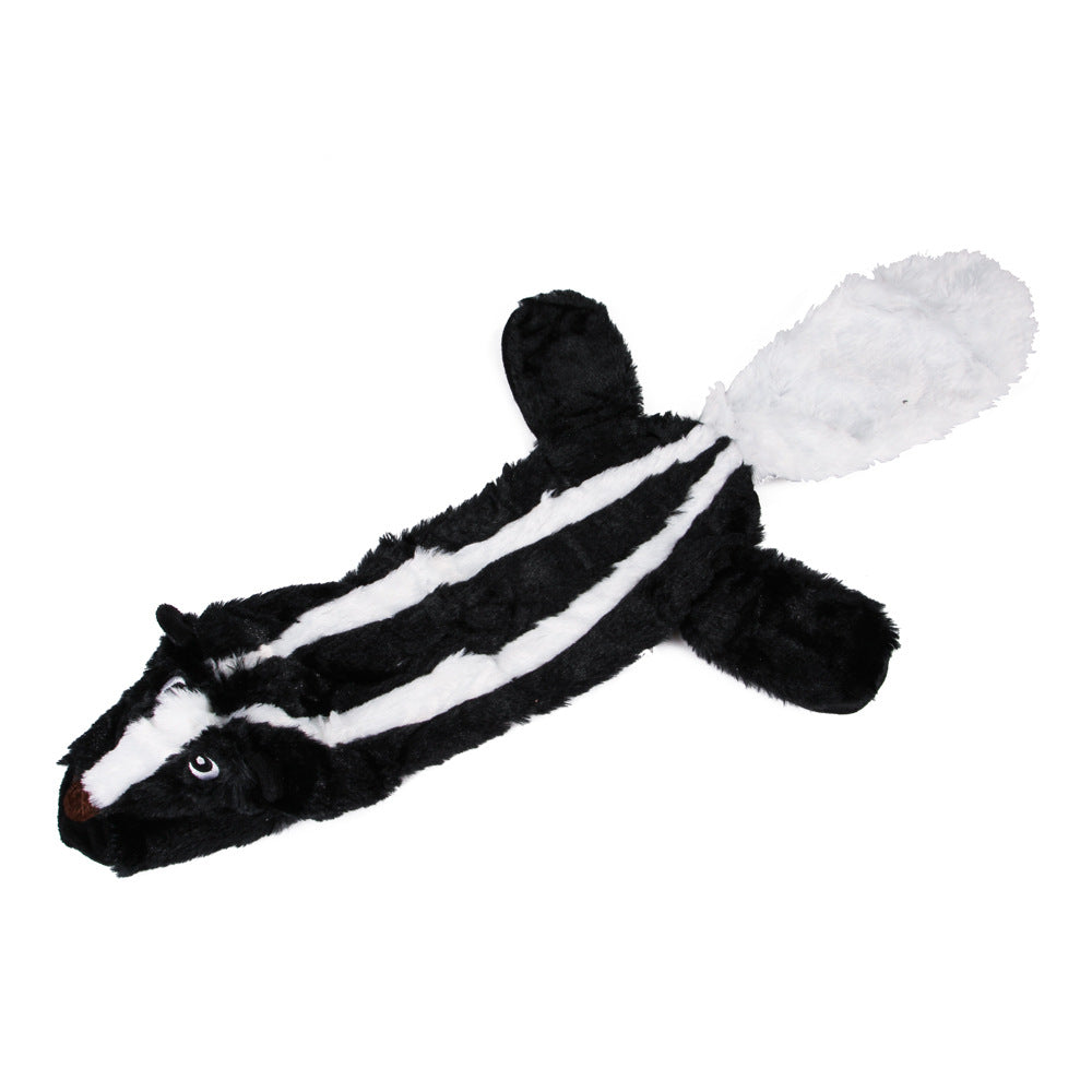 Brinquedo de Pelúcia com Apito em Formato de Animal para Pets