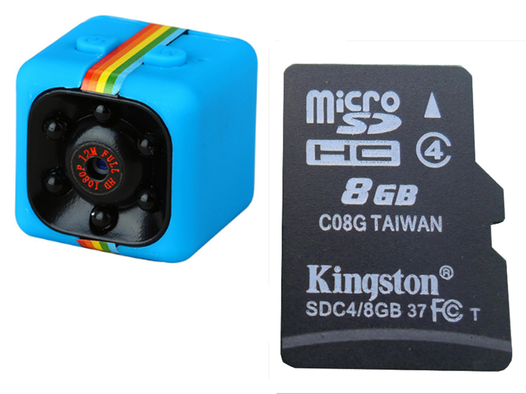 Mini Câmera SQ11 HD 1080P com Visão Noturna, Filmadora, DVR Veicular, Gravador de Vídeo Infravermelho para Esportes