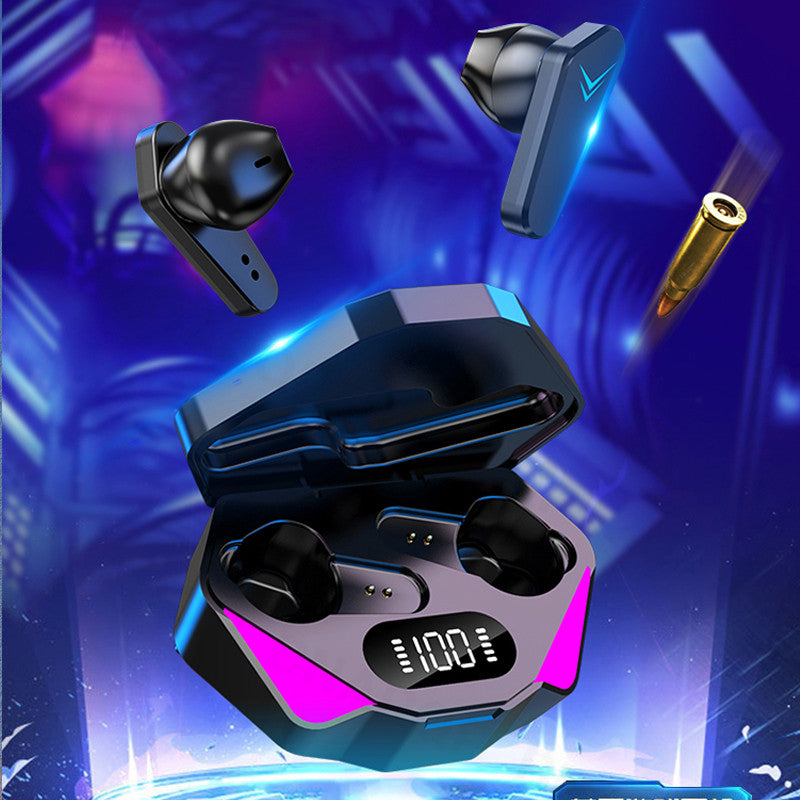 Headset Gamer Bluetooth Sem Atraso com Microfone