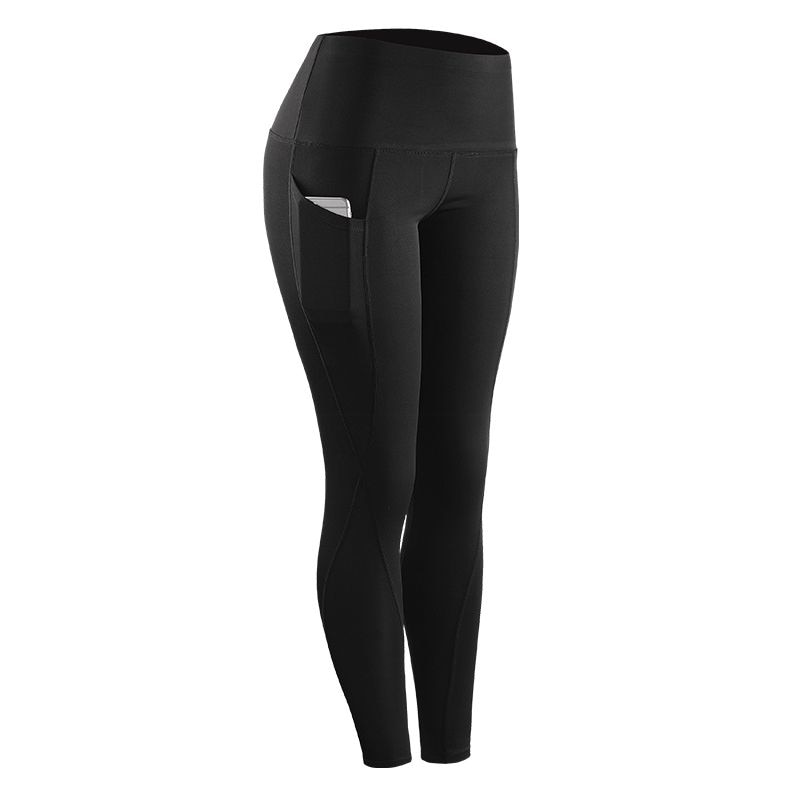 Legging Esportiva Slim Compressora Elástica Feminina com Bolsos