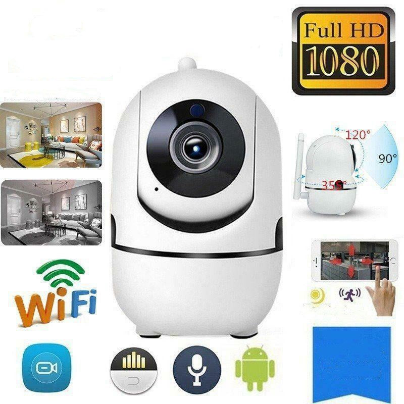Câmera de Segurança IP WiFi sem Fio para Monitoramento Doméstico (CFTV)