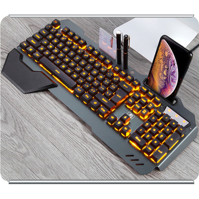 Teclado Mecânico Gamer com Fio